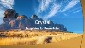  Presentation with ghosts - Presentation theme enhanced with majestic-stone-pillars background and a teal colored foreground