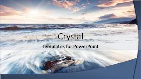  Presentation with stormy sea - Amazing theme having majestic summer sunset over the stormy sea dramatic overcast sky crimea ukraine europe beauty world backdrop and a light blue colored foreground