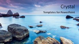  Presentation with ukraine - Slide set featuring majestic summer sunset over the sea dramatic overcast sky with colorful cloud crimea ukraine europe beauty world background and a teal colored foreground