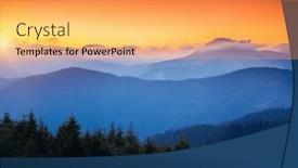  Presentation with ukraine - Slide deck enhanced with majestic-view-of-the-mountain background and a yellow colored foreground