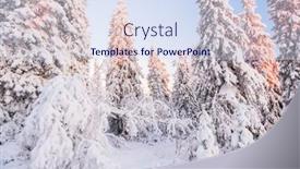  Presentation with finland - Slide set having majestic-winter-forest-landscape background and a sky blue colored foreground