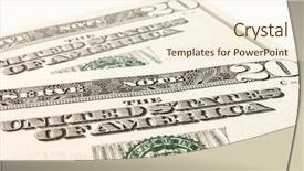  Presentation with budget - Audience pleasing PPT theme consisting of make budget - two 20 us dollar notes backdrop and a cream colored foreground