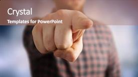  Presentation with choice - Beautiful theme featuring make your choice mixed media backdrop and a coral colored foreground