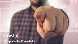  Presentation with choice - Cool new PPT layouts with make your choice mixed media backdrop and a  colored foreground