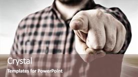  Presentation with choice - Presentation theme consisting of make your choice mixed media background and a violet colored foreground