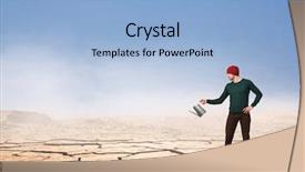  Presentation with profit - Theme featuring make your income grow mixed background and a light blue colored foreground