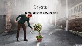  Presentation with media - Audience pleasing PPT layouts consisting of make-your-income-grow-mixed backdrop and a light gray colored foreground