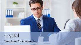  Presentation with credit card fraud fraud - Theme featuring makes payment with credit card background and a light blue colored foreground