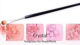  Presentation with history earth globe isolated white - Audience pleasing PPT layouts consisting of makeup brushes - crushed eyeshadow with brush isolated backdrop and a lemonade colored foreground