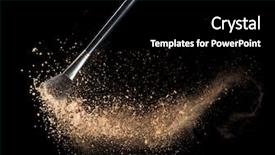  Presentation with brush - Beautiful PPT theme featuring famous for its historical ottoman backdrop and a  colored foreground.