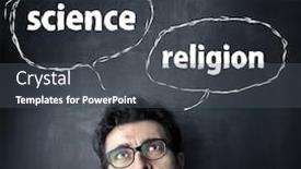  Presentation with decision making - Presentation theme having making-a-tough-decision background and a dark gray colored foreground