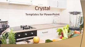  Presentation with fruits - Theme featuring making drinks from fresh fruits background and a  colored foreground