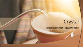  Presentation with coffee - Amazing theme having making drip coffee at home backdrop and a lemonade colored foreground