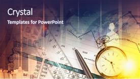  Presentation with digital - Beautiful slides featuring making life count - pocket watch and business concepts backdrop and a  colored foreground