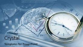  Presentation with digital - Amazing PPT layouts having making life count - pocket watch and business concepts backdrop and a  colored foreground