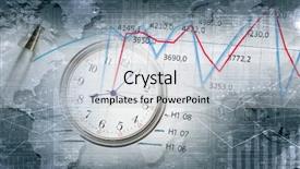  Presentation with business technology concepts digital lifestyle - Beautiful slides featuring making life count - pocket watch and business concepts backdrop and a  colored foreground