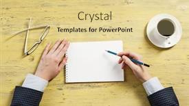  Presentation with forget - Theme enhanced with making notes not to forget background and a blonde colored foreground