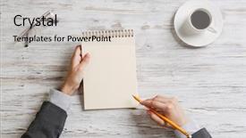  Presentation with forget - Colorful presentation theme enhanced with making notes not to forget backdrop and a  colored foreground