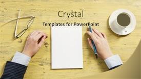  Presentation with forget - Presentation theme consisting of making notes not to forget background and a blonde colored foreground