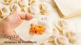  Presentation with dumpling - 