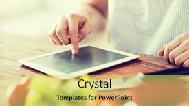  Presentation with cooking - Slides having making point - cooking technology and home concept background and a yellow colored foreground