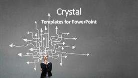  Presentation with ethical desicion making and ethical leadership - Beautiful slides featuring making right desicion backdrop and a gray colored foreground