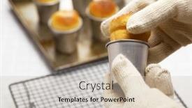  Presentation with rum - PPT theme having making-rum-baba-baba-au background and a soft green colored foreground