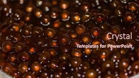  Presentation with tapioca - Amazing presentation theme having making the pearl milk tea backdrop and a wine colored foreground