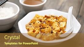  Presentation with spicy food - PPT layouts with mala-tofu-numbing-and-spicy background and a red colored foreground