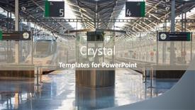  Presentation with principal - Colorful presentation design enhanced with malaga-spain-november-14-2014 backdrop and a gray colored foreground