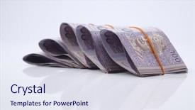  Presentation with ringgit malaysia - Colorful presentation enhanced with malaysia-one-hundred-ringgit backdrop and a sky blue colored foreground