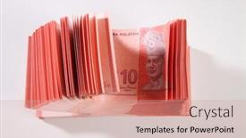  Presentation with ringgit malaysia - Audience pleasing PPT theme consisting of malaysia-ringgit-ten-ringgit-curved backdrop and a  colored foreground