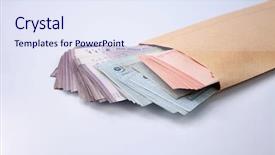  Presentation with malaysia ethnicity - Cool new slide set with malaysia rinngit in a envelope backdrop and a sky blue colored foreground