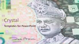  Presentation with ringgit malaysia - Amazing presentation theme having malaysian-ringgit-note-depicting-tuanku backdrop and a lemonade colored foreground