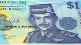  Presentation with ringgit malaysia - Presentation consisting of malaysian-ringgit-note-depicting-tuanku background and a light blue colored foreground