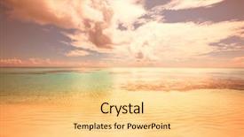  Presentation with peaceful serenity - PPT theme having animal behavior humans - red ant walking background and a tawny brown colored foreground.