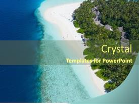 Maldivian Island Paradise In Tropics PPT template 13 | CrystalGraphics