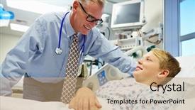  Presentation with emergency room - Slide deck having hiking in mt baker area background and a soft green colored foreground.