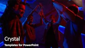  Presentation with philippine folk dance - Cool new presentation with male dancers raising their arms backdrop and a black colored foreground