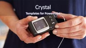  Presentation with glucose levels - Amazing presentation theme having male diabetic checking blood sugar backdrop and a  colored foreground