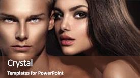  Presentation with sexy - Presentation design having male female - beautiful sexy couple portrait model background and a tawny brown colored foreground
