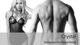  Presentation with sexy - Amazing presentation design having male female figure - art photo of nude sexy backdrop and a light gray colored foreground