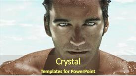  Presentation with closeup details of thai rice - Colorful presentation theme enhanced with male grooming - highly detailed closeup portrait backdrop and a tawny brown colored foreground