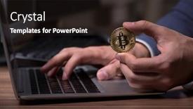  Presentation with firewall - Presentation design consisting of male-hacker-hacking-security-firewall background and a wine colored foreground