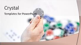  Presentation with video game 3d play games - Beautiful presentation theme featuring leisure games gambling and entertainment backdrop and a white colored foreground