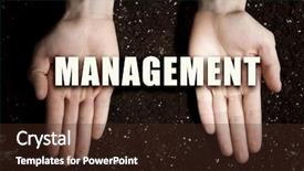  Presentation with soil - Colorful slide set enhanced with male hands on soil background backdrop and a  colored foreground