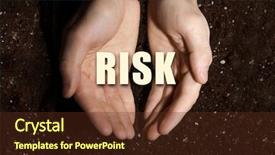  Presentation with soil - Amazing theme having male hands on soil background backdrop and a  colored foreground