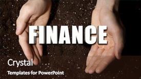  Presentation with soil non tillage - Colorful PPT theme enhanced with male hands on soil background backdrop and a wine colored foreground