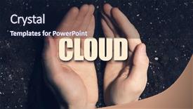  Presentation with soil - Beautiful presentation featuring male hands on soil background backdrop and a wine colored foreground