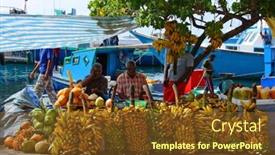  Presentation with capital market - Theme featuring male-july-1-three-street background and a tawny brown colored foreground